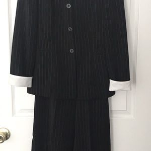 Positive Attitude Pinstripe Suit